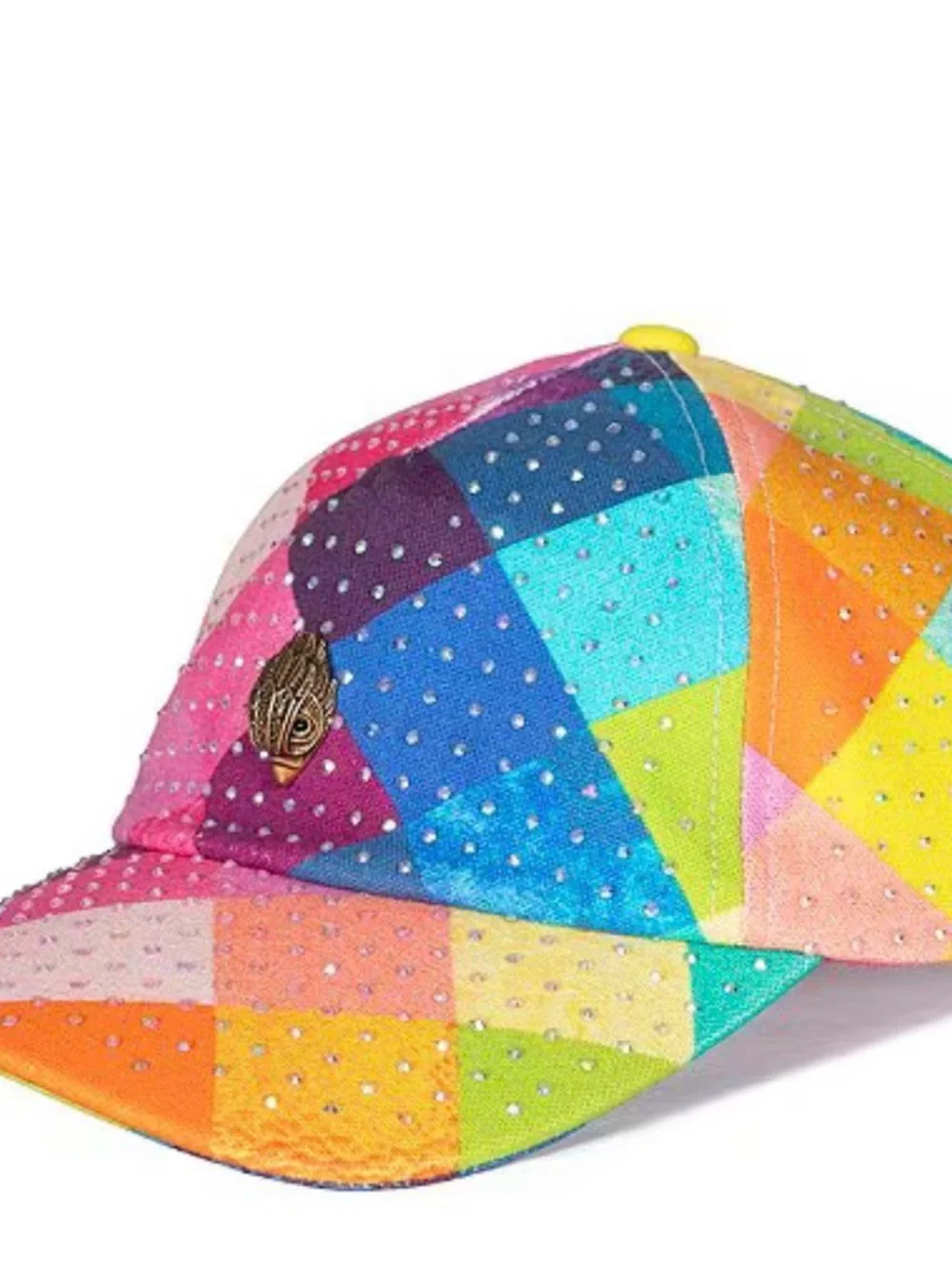 NWT Kurt Geiger London Stained Glass Print Baseball Cap